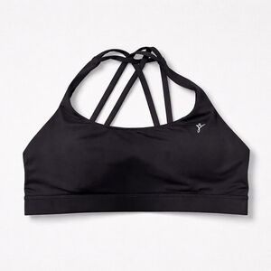 Black Strappy Sports Bra - Inyenga